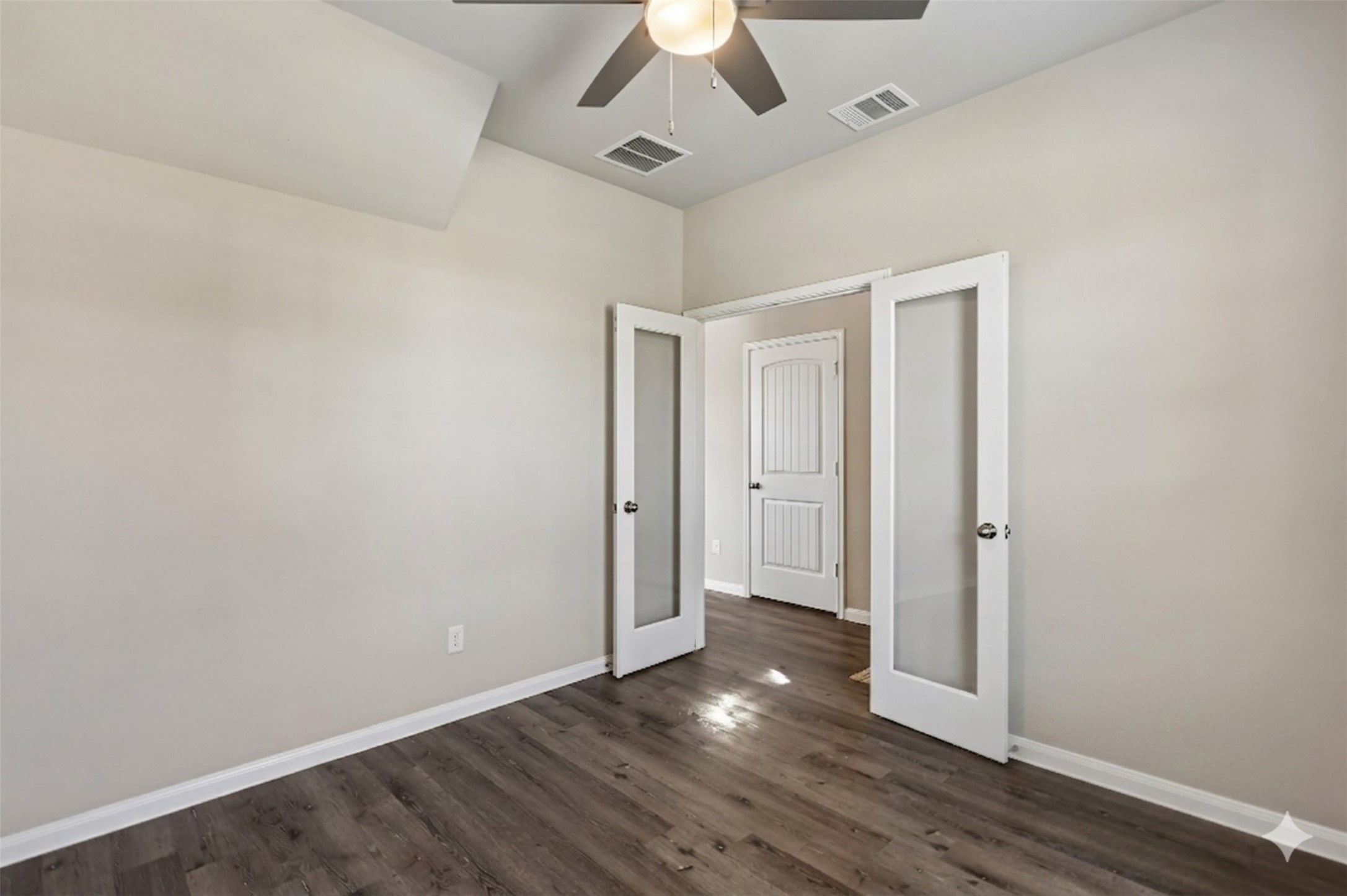 2903 August Mist Court Conroe, TX 77304 - Photo 3 of 40 Office with French doors off the entry hall