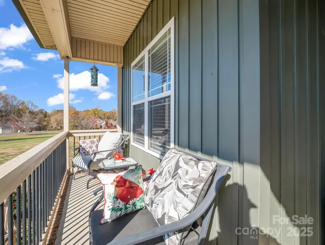 a view of balcony and patio