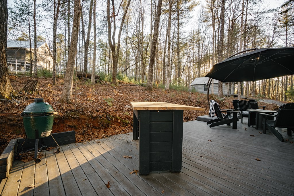 31 Highland Hammock Drive Blue Ridge, GA 30513 - Photo 60 of 67 a patio with table and chairs