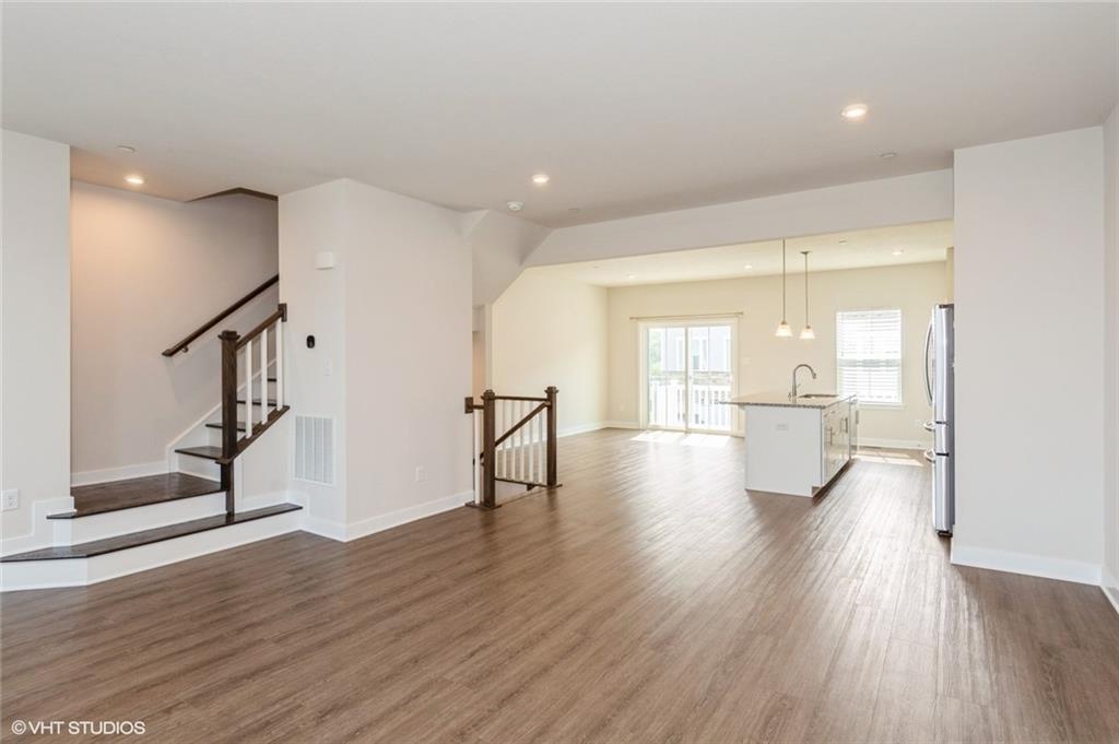 4806 Spruce Road Gibsonia, PA 15044 - Photo 11 of 49 a view of empty room with wooden floor