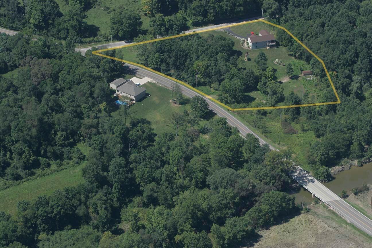 1689 Harlan Road Lucas, OH 44843 - Photo 34 of 34 House aerial