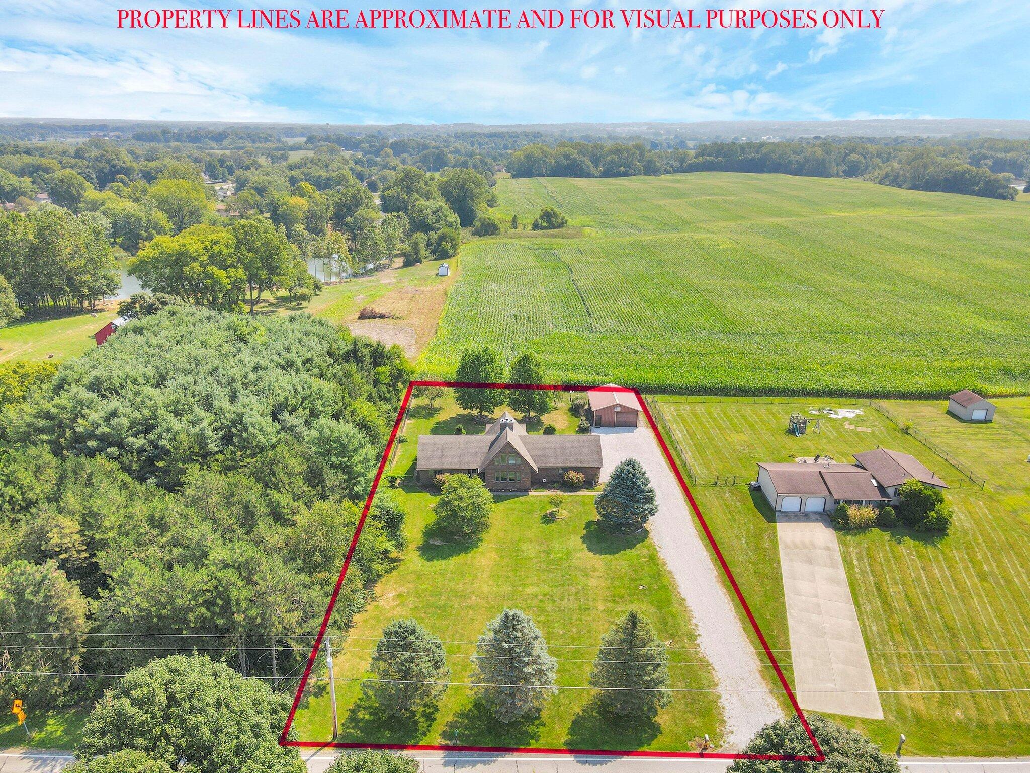 7430 Richardson Road Groveport, OH 43125 - Photo 38 of 40 Overhead Drone View