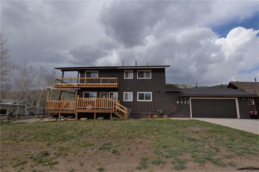 423 Big Elk Road Dillon, CO 80435 - Photo 2 of 35 front view of a house with a yard