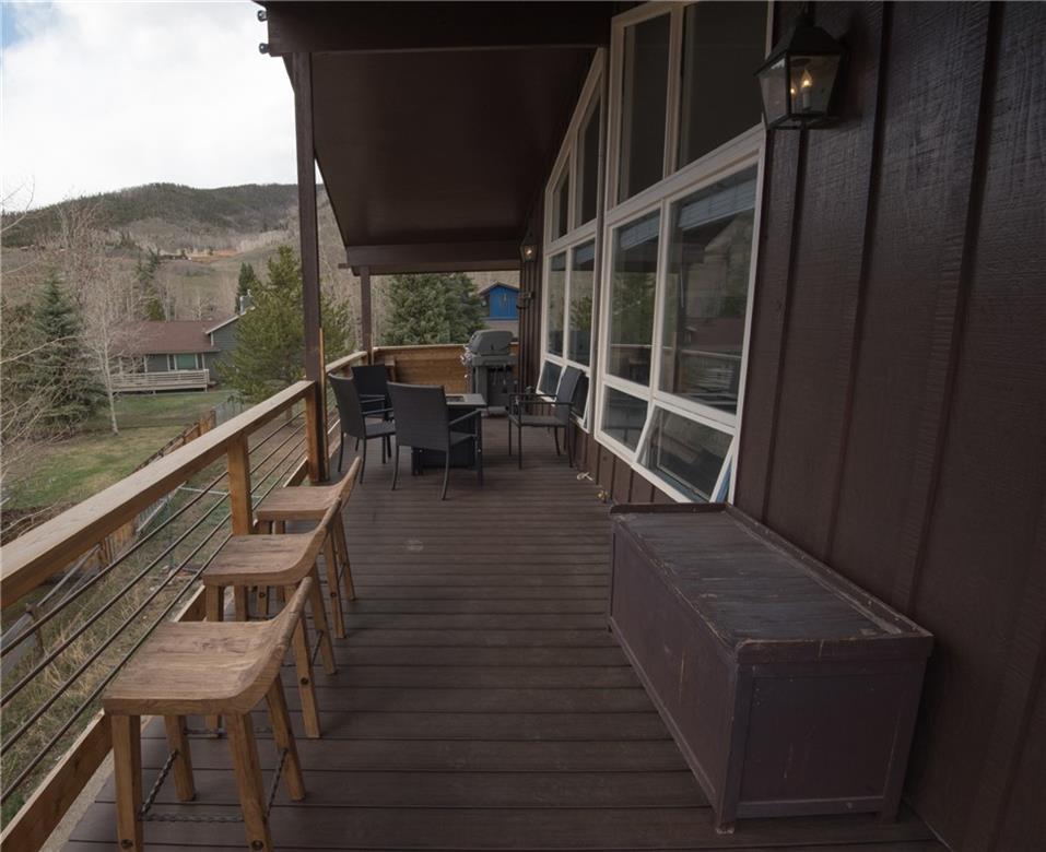423 Big Elk Road Dillon, CO 80435 - Photo 28 of 35 a view of balcony with furniture