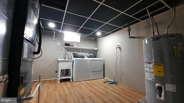 a view of a storage & utility room