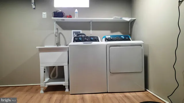 a room with storage and utility