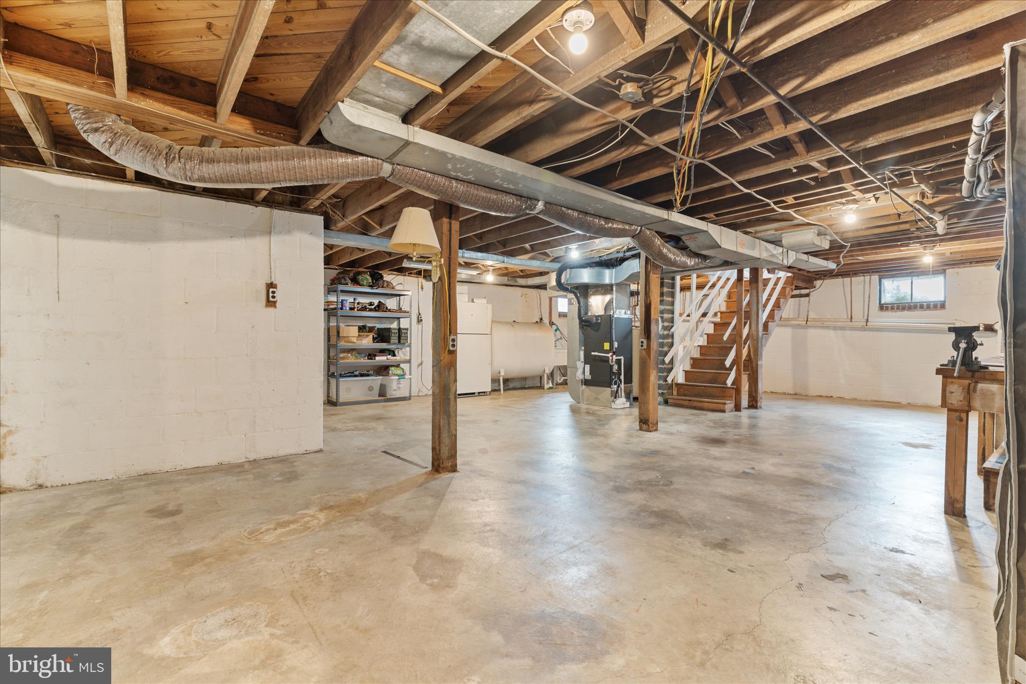 17516 Harmony Church Road Hamilton, VA 20158 - Photo 19 of 47 Full unfinished basement