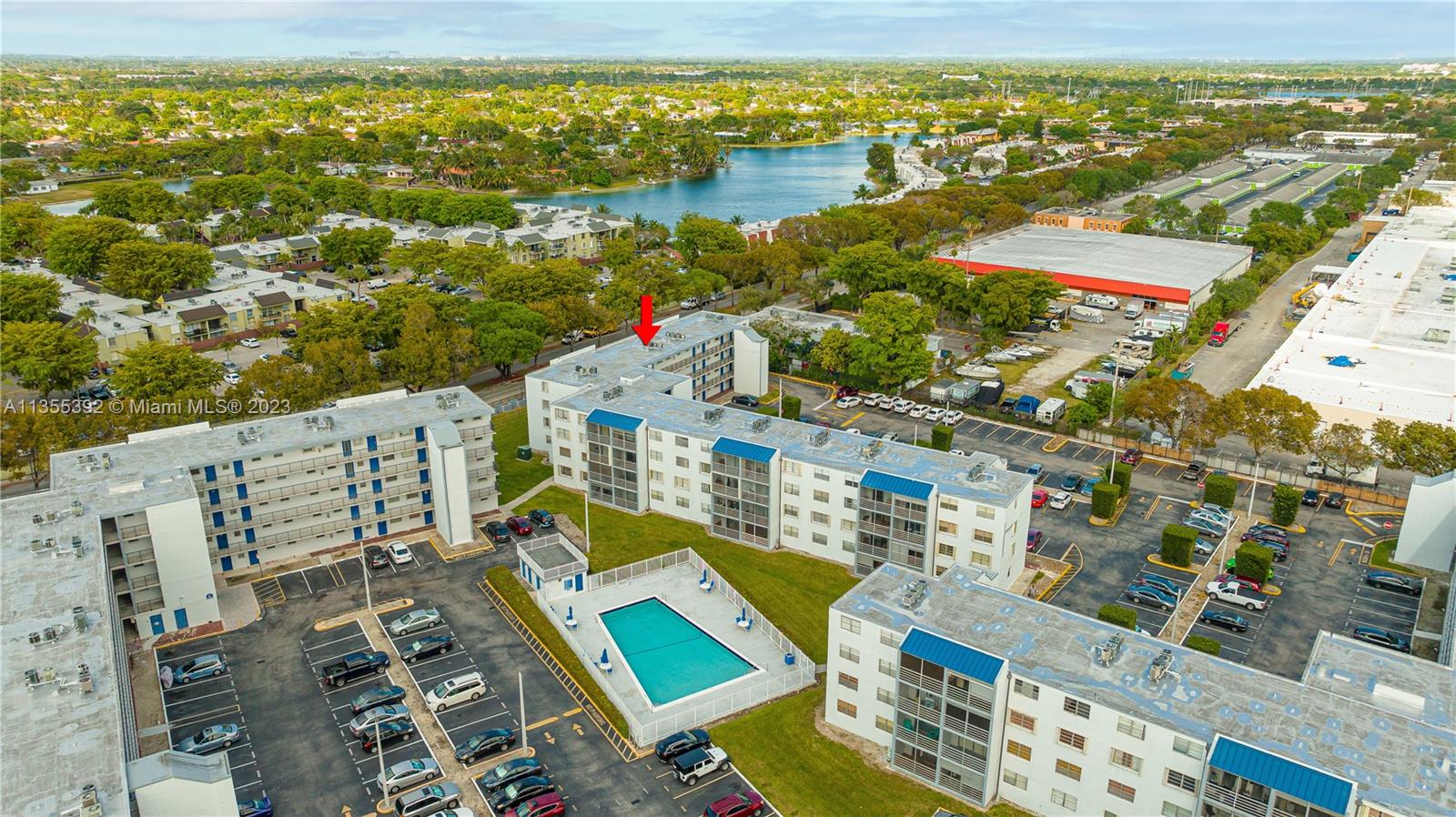 14140 Southwest 84th Street, Unit 208H Miami, FL 33183 - Photo 23 of 29 a view of city and ocean