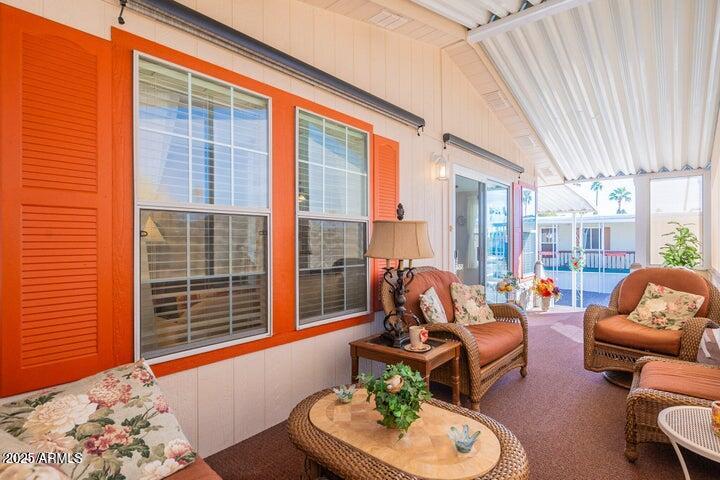 201 South Greenfield Road, Unit 176 Mesa, AZ 85206 - Photo 13 of 61 a living room with furniture and a large window