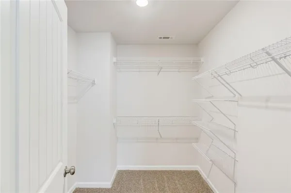 a view of walk in closet