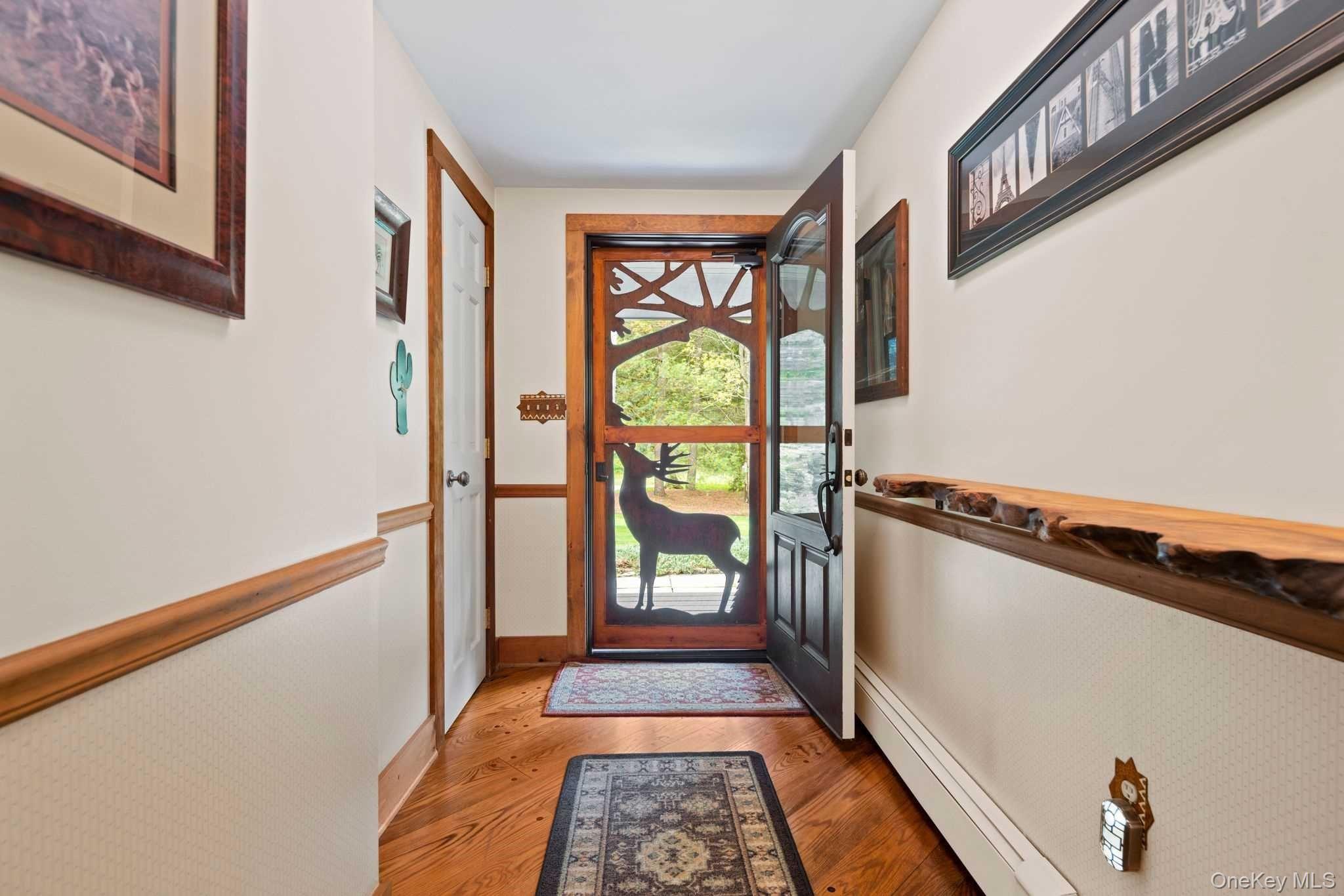 617 Bean River Road Pine Plains, NY 12546 - Photo 21 of 40 a hallway with a large window