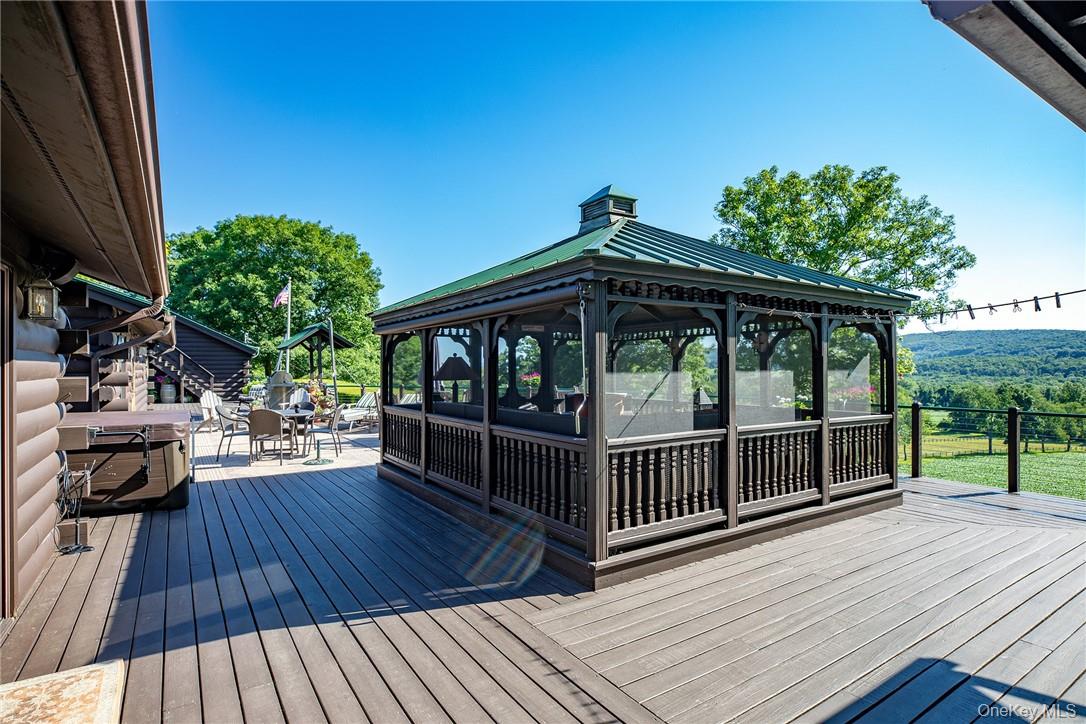 617 Bean River Road Pine Plains, NY 12546 - Photo 28 of 40 a view of deck with patio