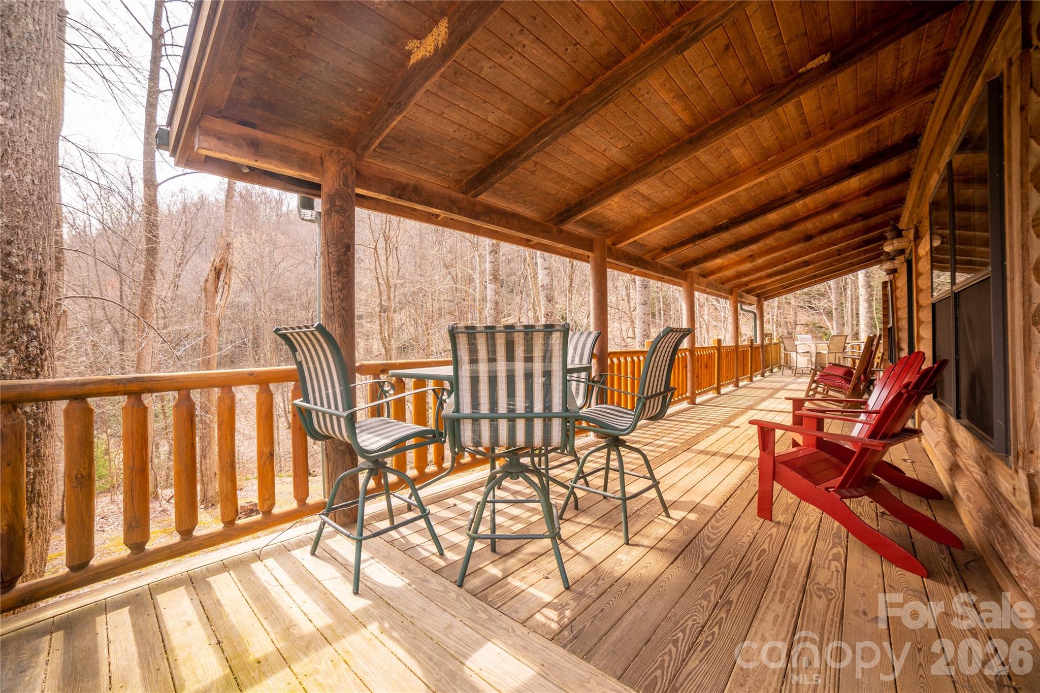 682 Rock House Road Hot Springs, NC 28743 - Photo 27 of 43 a view of an outdoor space with seating