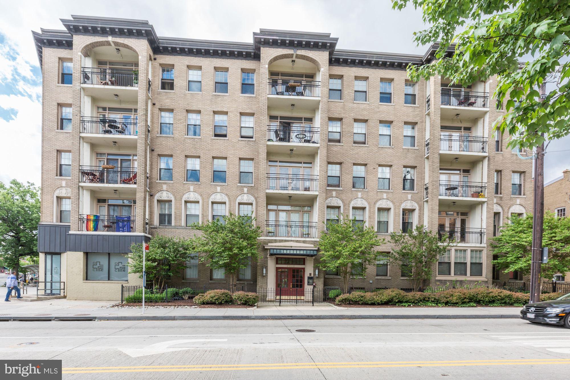 2902 Porter Street Northwest, Unit 21 Washington, DC 20008 - Photo 2 of 18 a front view of a multi story building