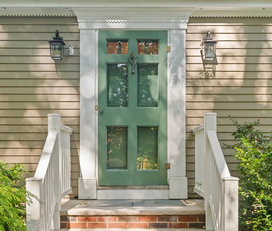 220 Perkins Row Topsfield, MA 01983 - Photo 2 of 42 a view of a entryway door front of house