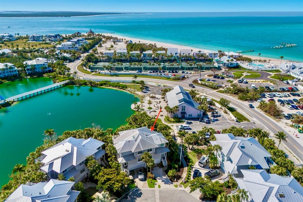 799 Beach View Drive Boca Grande, FL 33921 - Photo 30 of 77 an aerial view of a with a ocean view