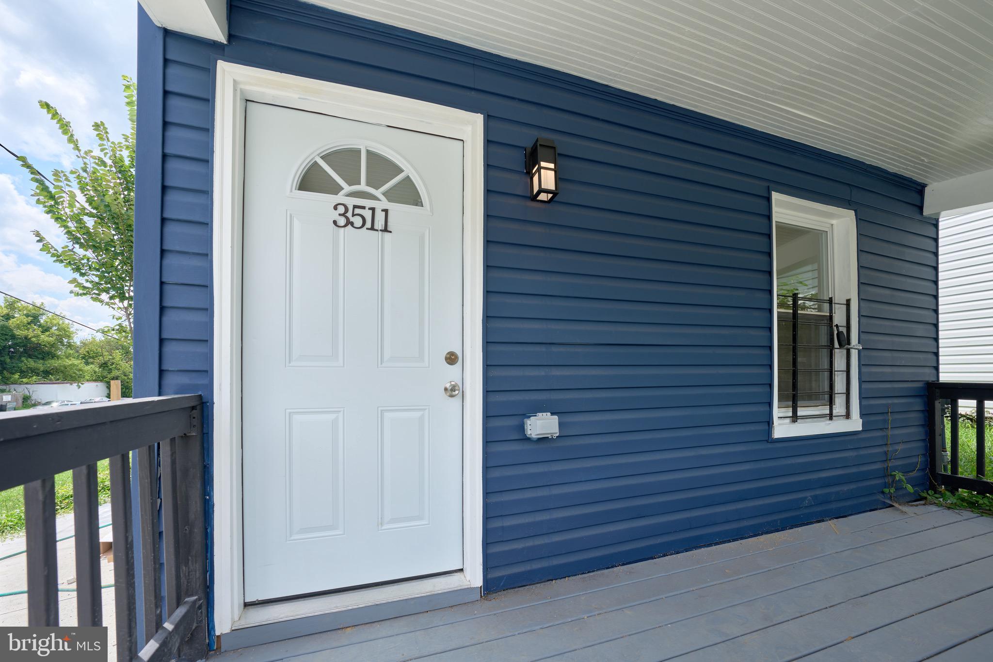 3511 Old Frederick Road Baltimore, MD 21229 - Photo 7 of 43 a view of front door of house