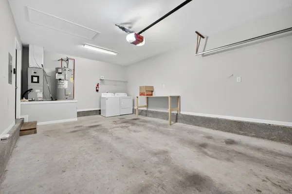 a view of a storage & utility room