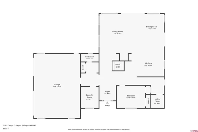 a picture of a floor plan