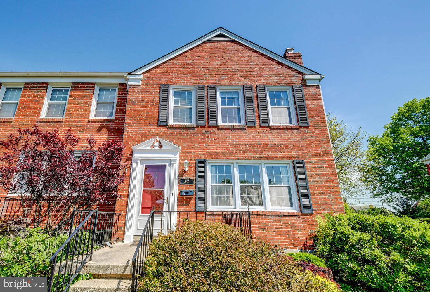 1576 Dellsway Road Towson, MD 21286 - Photo 2 of 41 Beautiful Brick Exterior