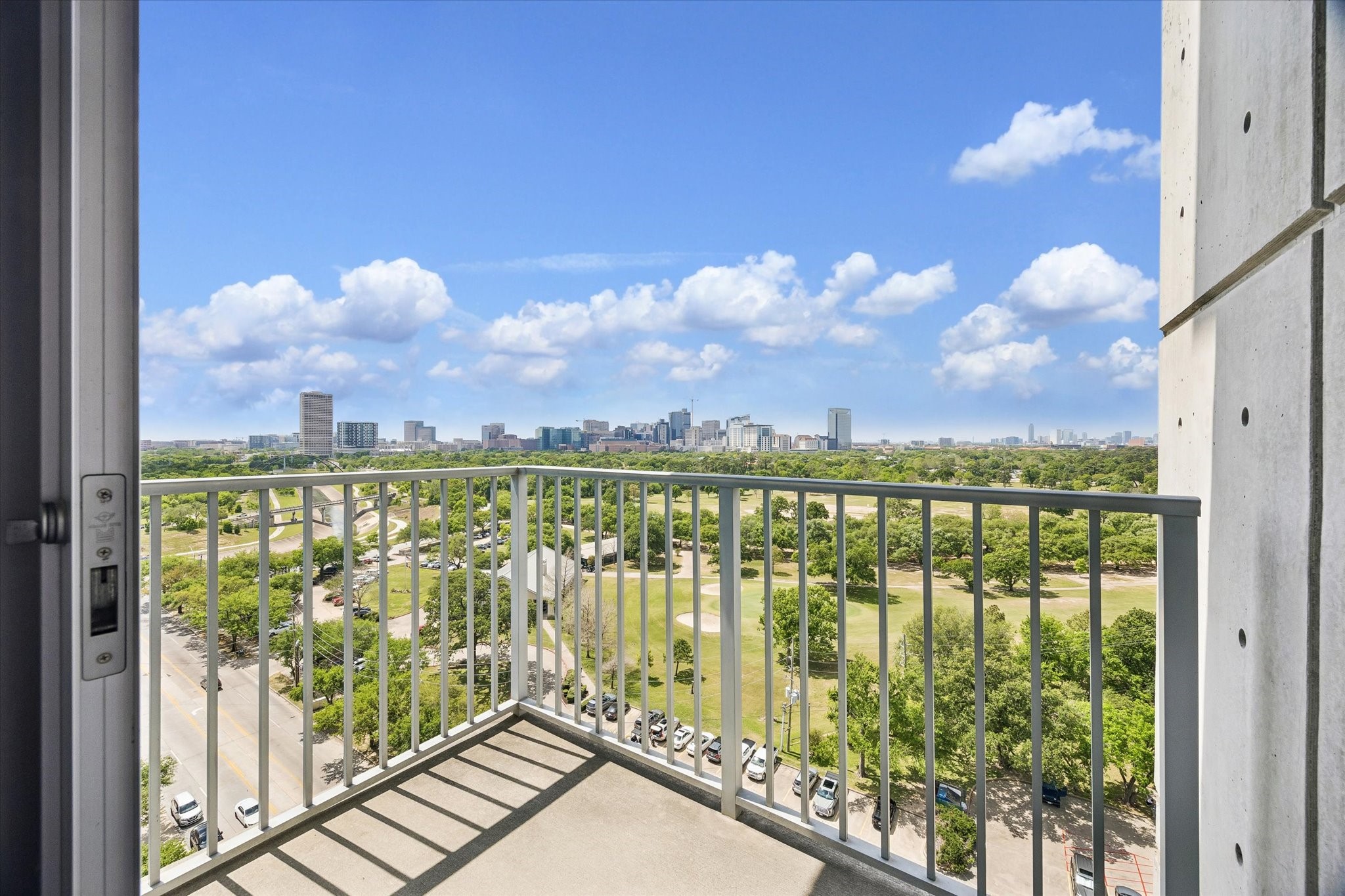 5925 Almeda Road, Unit 11218 Houston, TX 77004 - Photo 10 of 39 a view of a city from a balcony