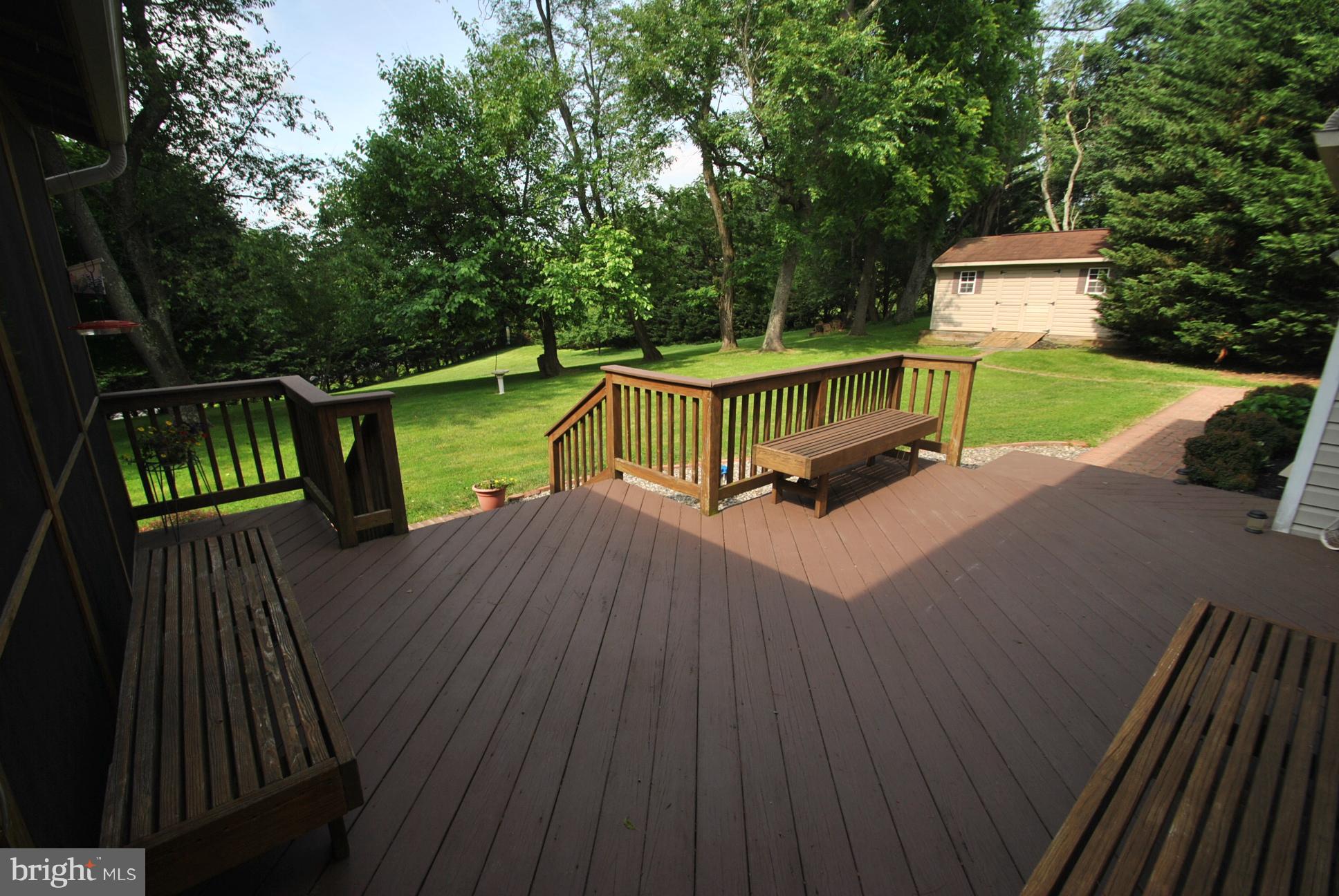 2508 Rochelle Drive Fallston, MD 21047 - Photo 14 of 30 DECK AREA OFF SCREENED IN PORCH