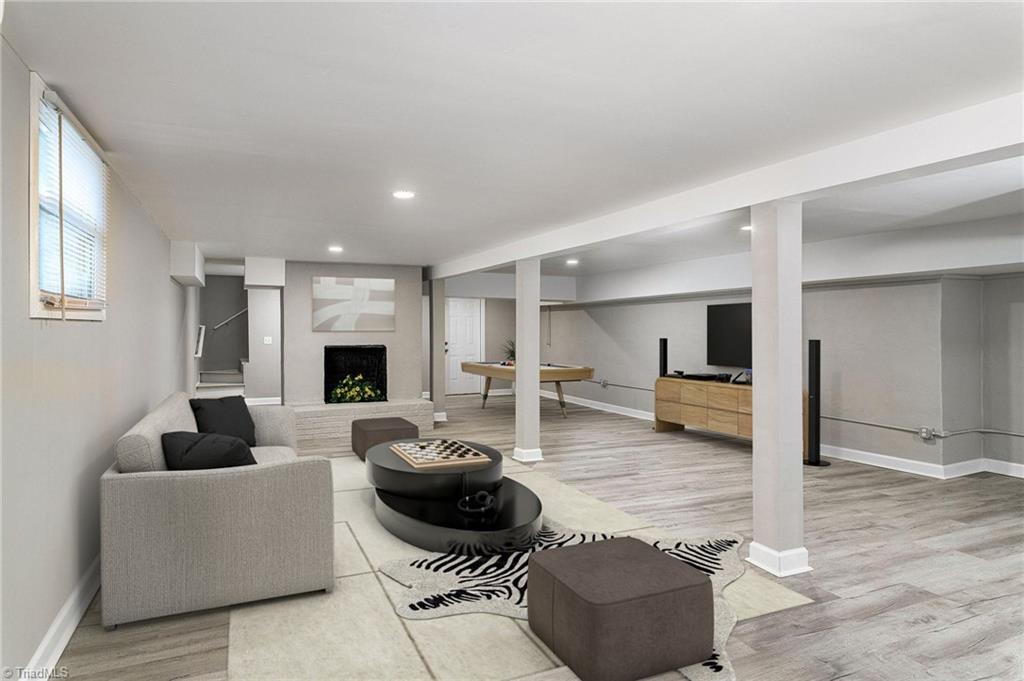 5515 Bethania Road Pfafftown, NC 27040 - Photo 40 of 49 Virtual staging to provide options for furnishings