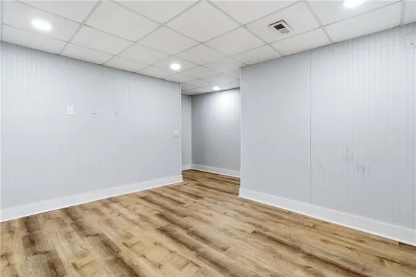 a view of empty room