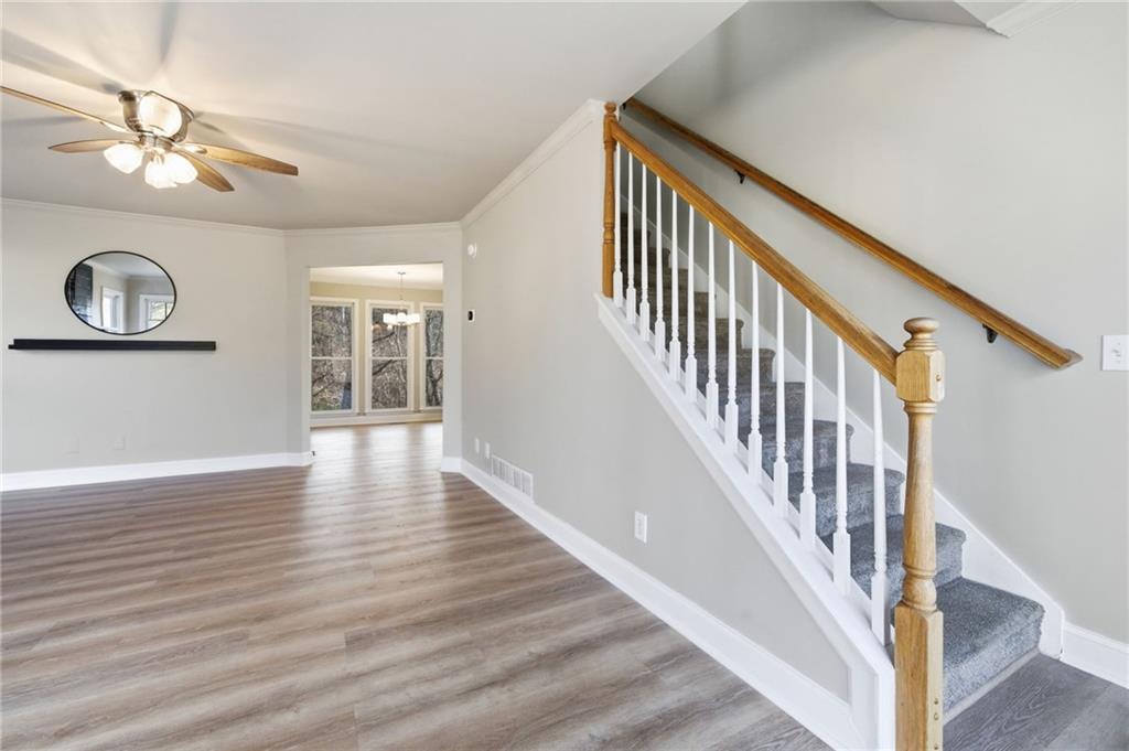 201 Arbor Hills Road North Talking Rock, GA 30175 - Photo 5 of 46 a view of an entryway with wooden floor