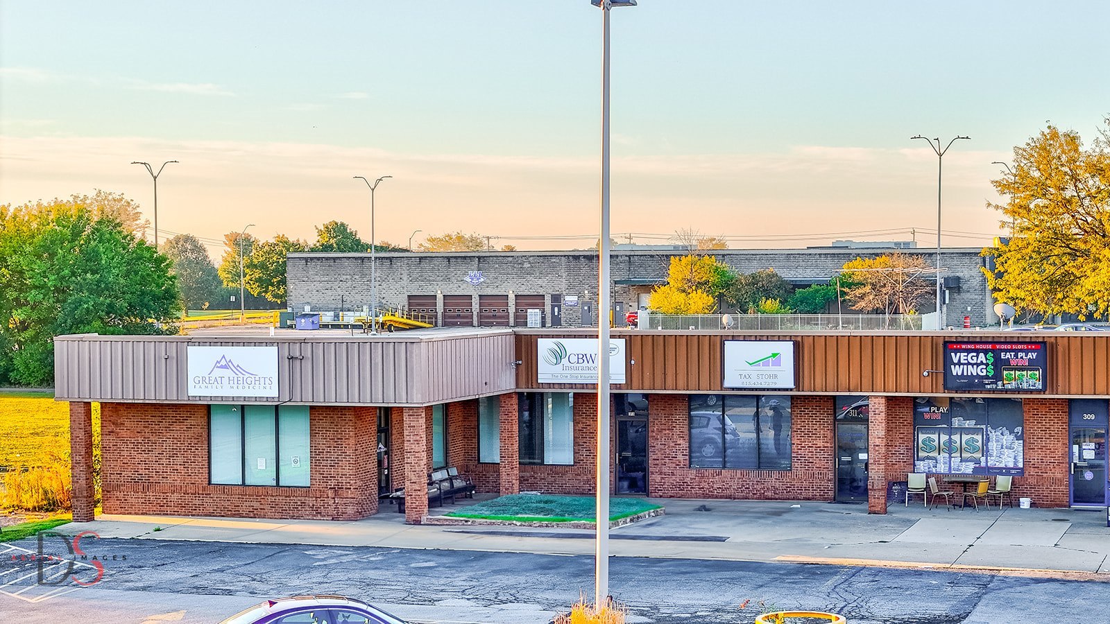 315 East McKinley Road Ottawa, IL 61350 - Photo 4 of 9 a view of a city with tall buildings