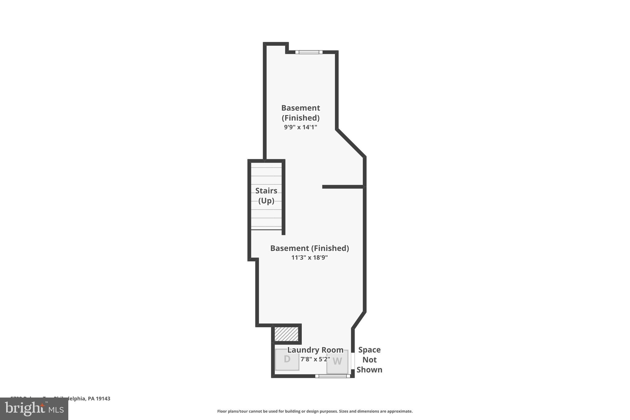 5702 Belmar Street Philadelphia, PA 19143 - Photo 29 of 29 a picture of a wall with a sink