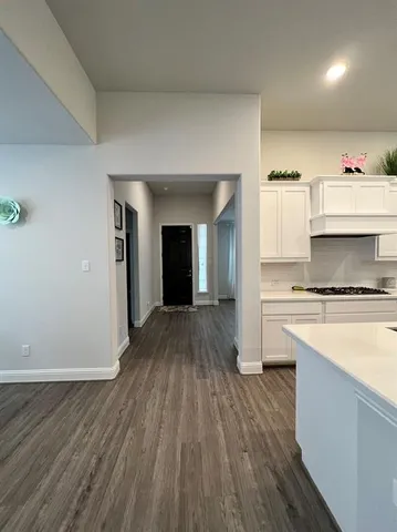 a kitchen with a stove