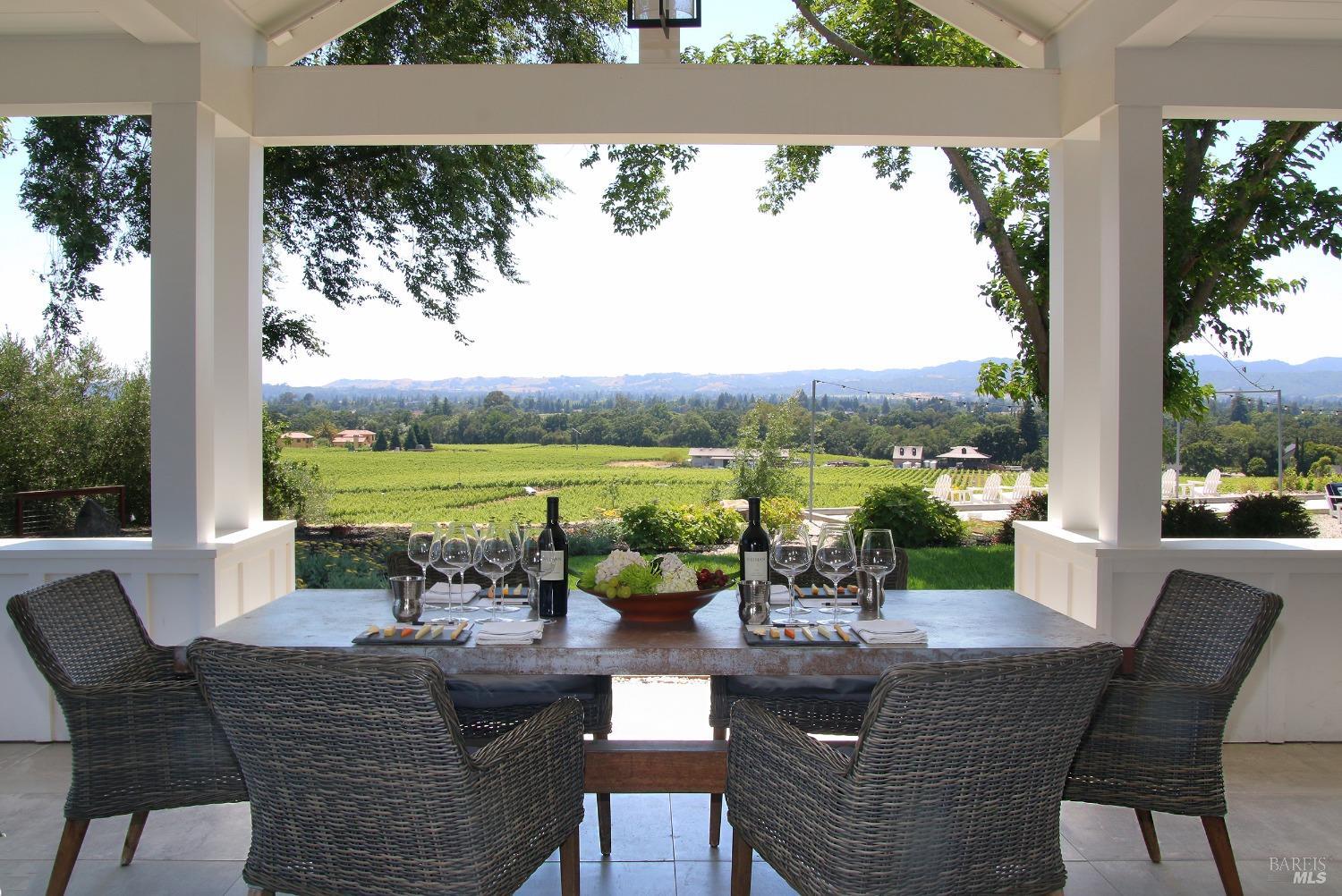 1531 Estee Avenue Napa, CA 94558 - Photo 13 of 49 an outdoor living room with patio area and garden view