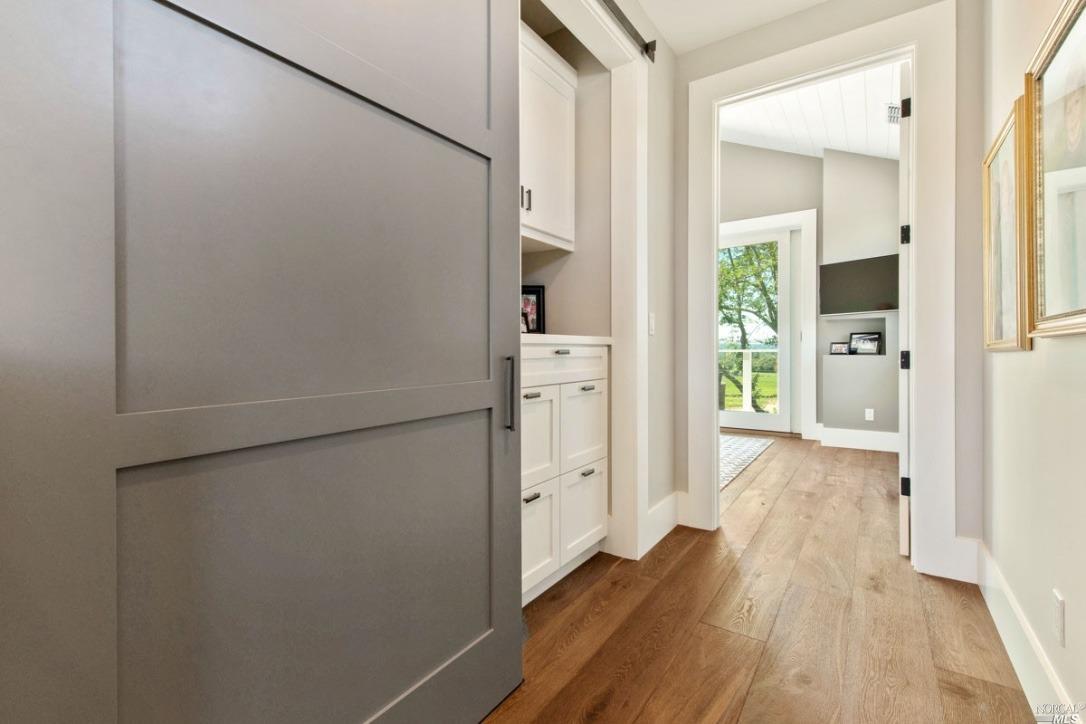 1531 Estee Avenue Napa, CA 94558 - Photo 17 of 49 a view of a hallway with wooden floor and closet