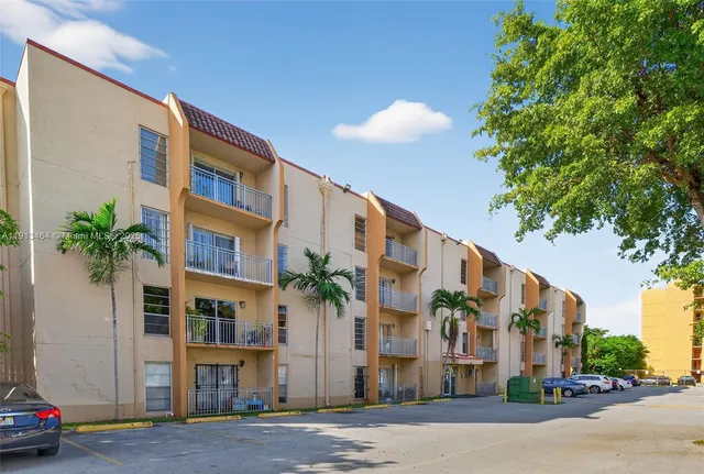 a front view of a building