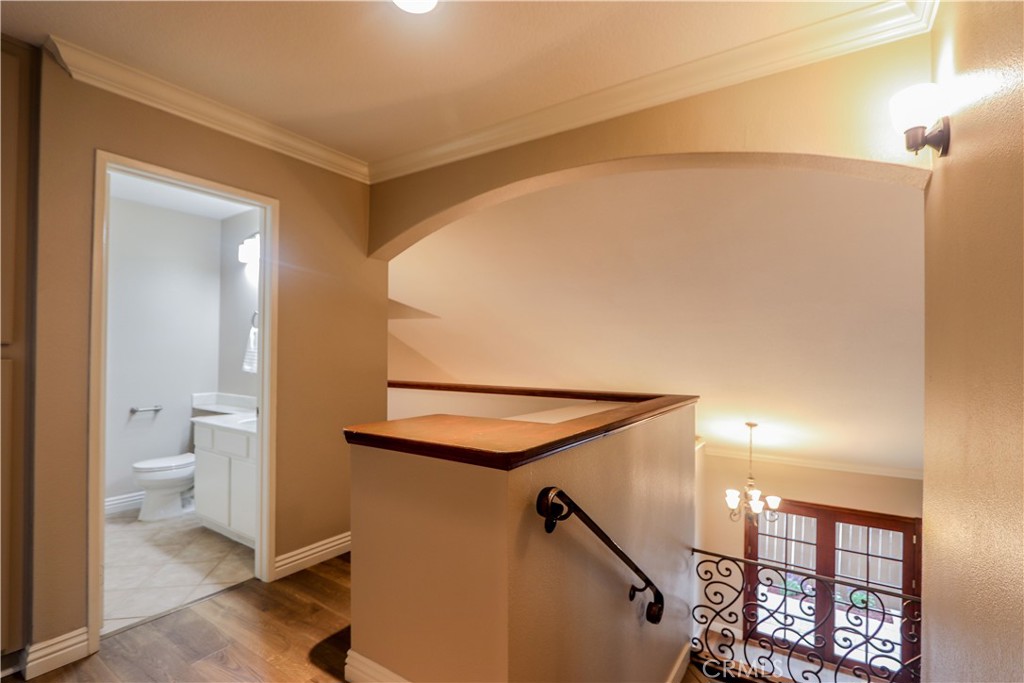 7 Mejorana Rancho Santa Margarita, CA 92688 - Photo 28 of 44 a bathroom with a toilet and a shower