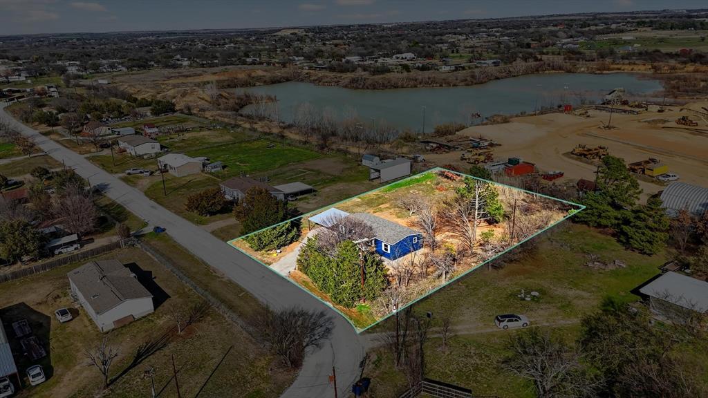 206 Rhett Court Aurora, TX 76078 - Photo 37 of 40 an aerial view of a residential houses with outdoor space