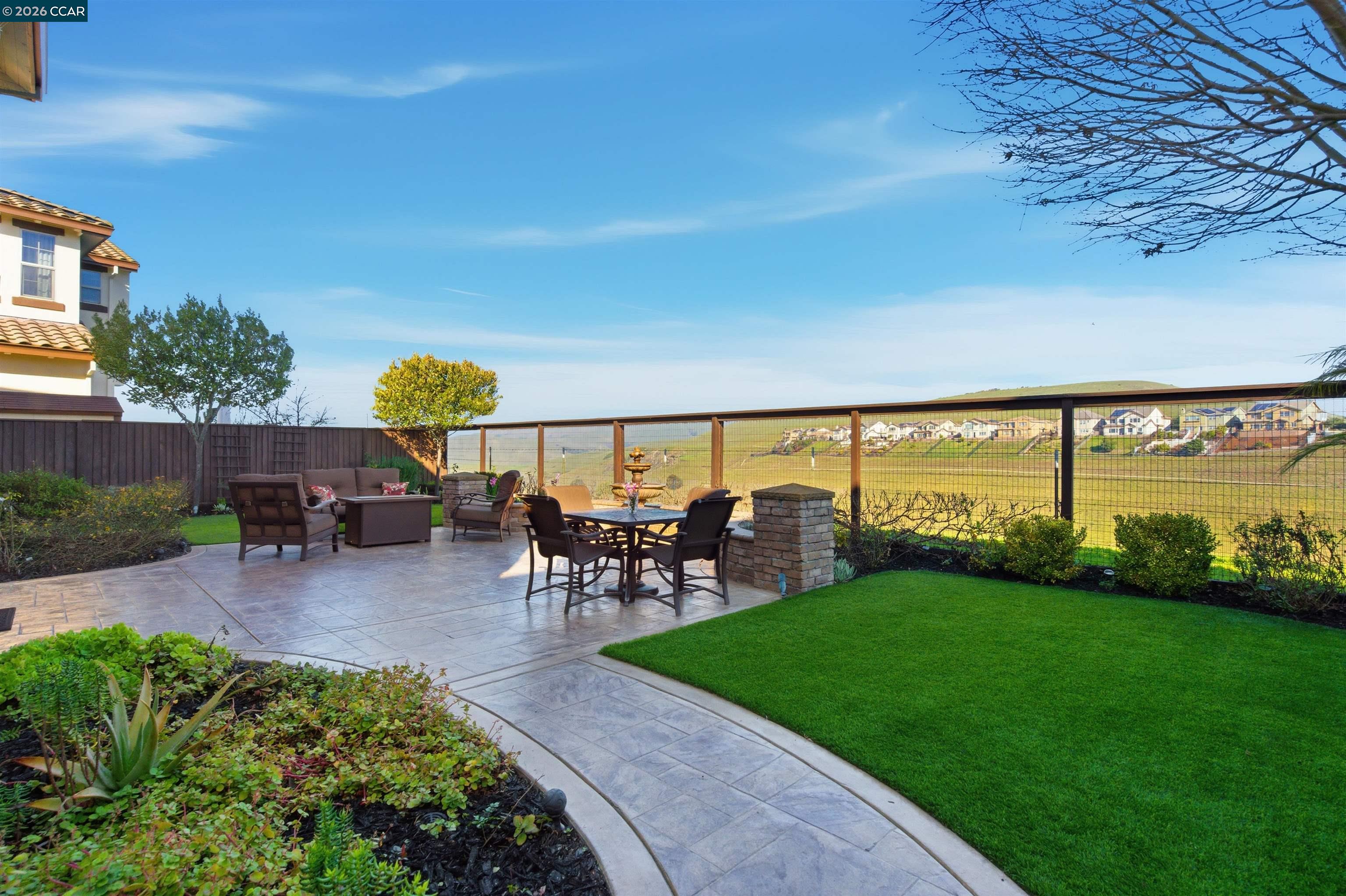 9927 Reimers Way Dublin, CA 94568 - Photo 32 of 39 a view of a porch with chairs and backyard