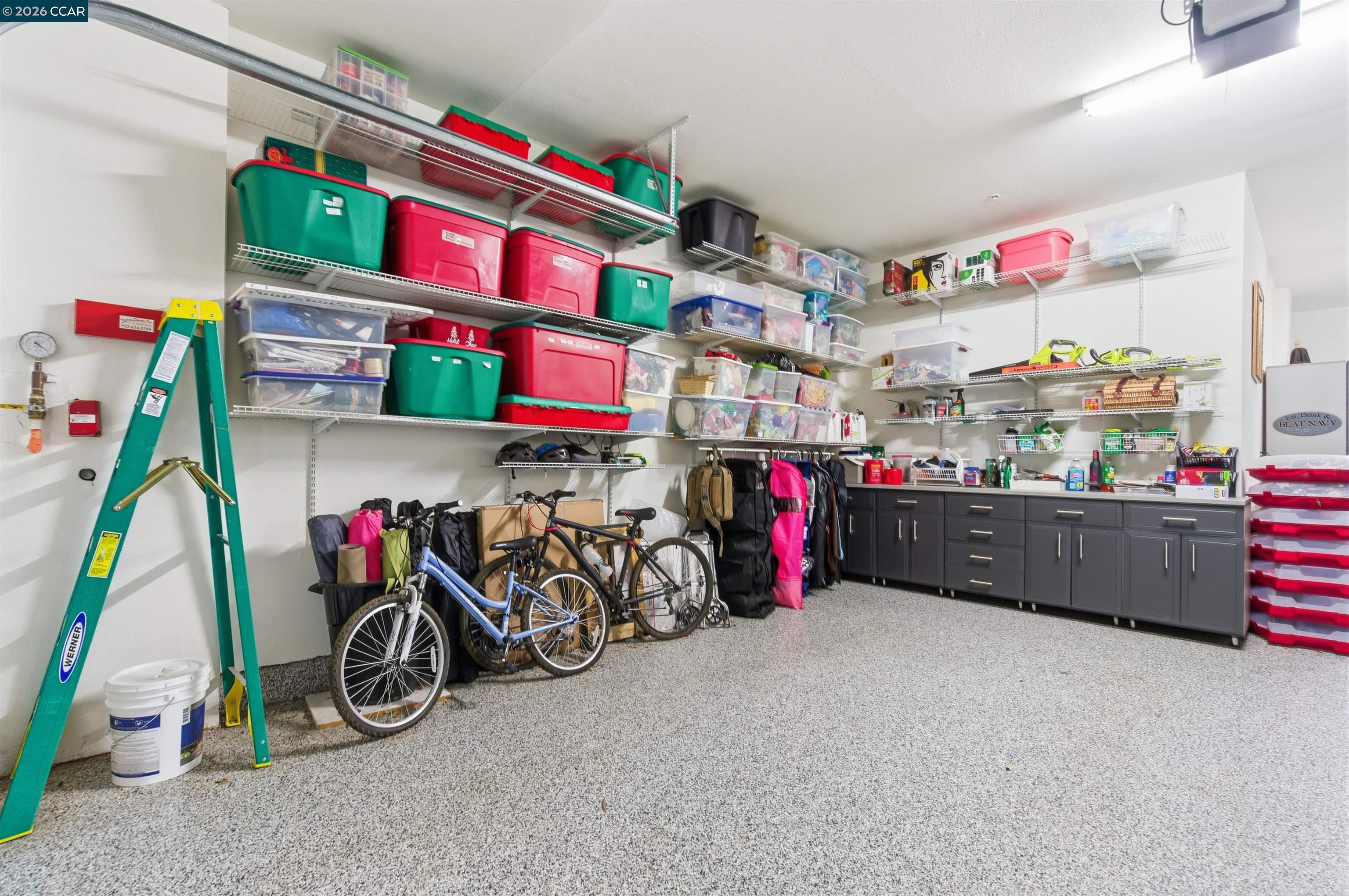 9927 Reimers Way Dublin, CA 94568 - Photo 39 of 39 a storage room with a lot of stuff
