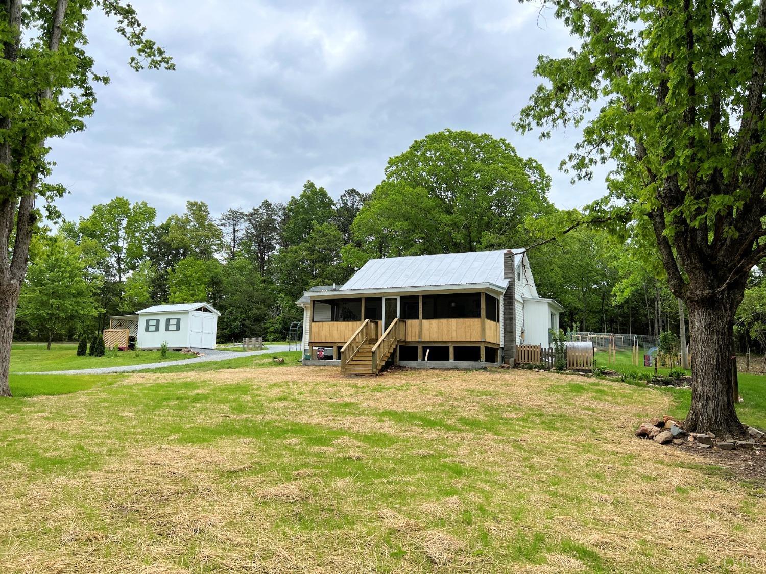 514 Smith Road Hurt, VA 24563 - Photo 54 of 59 a view of a house with a yard