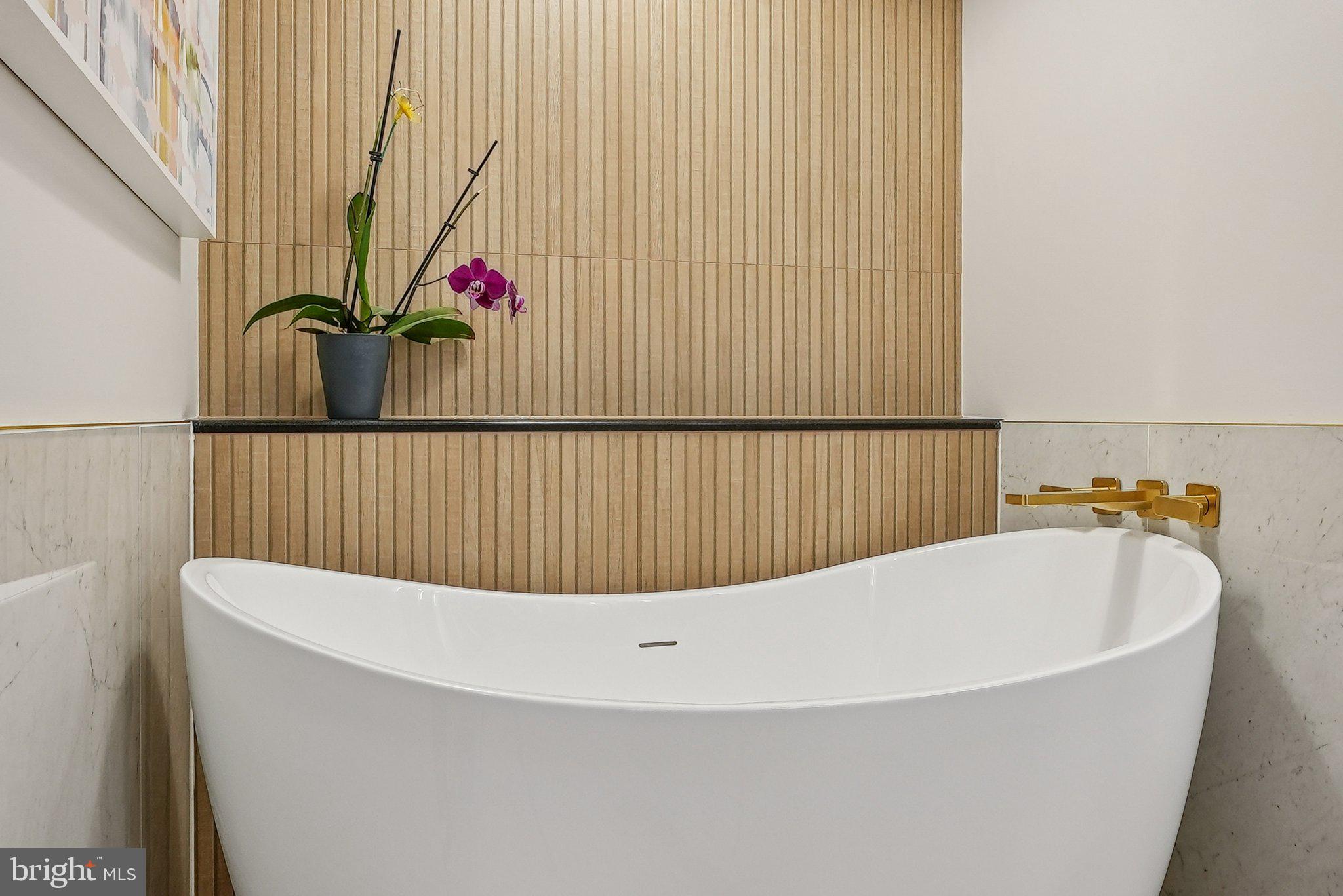 502 West Broad Street, Unit 215 Falls Church, VA 22046 - Photo 27 of 40 a view of a bathtub in a bathroom