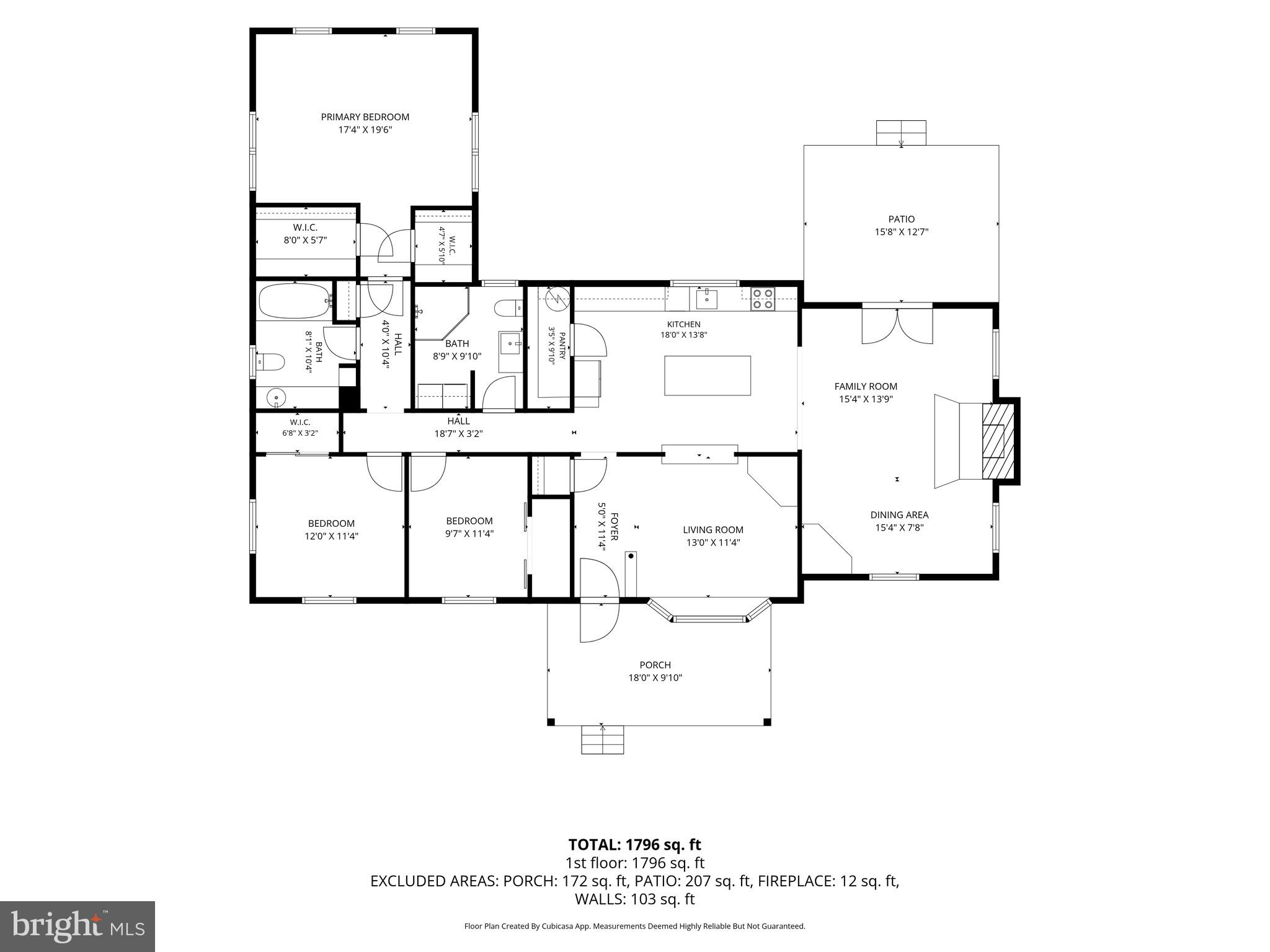 28402 Liden School Road Denton, MD 21629 - Photo 32 of 32 Approximate dimension Floor Plan