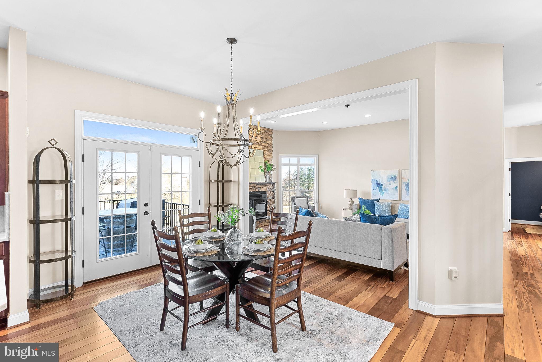 38590 Bettis Drive Hamilton, VA 20158 - Photo 25 of 97 a view of a dining room with furniture window and wooden floor