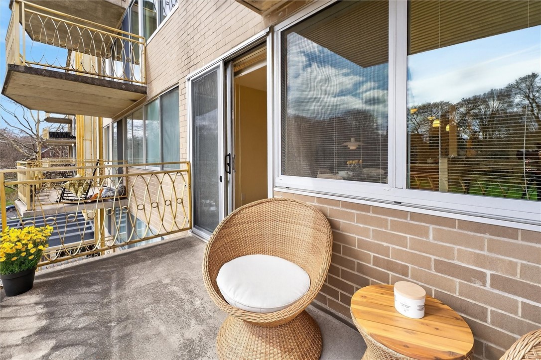 1400 East Avenue, Unit UN307 Rochester, NY 14610 - Photo 32 of 47 large balcony at tree level