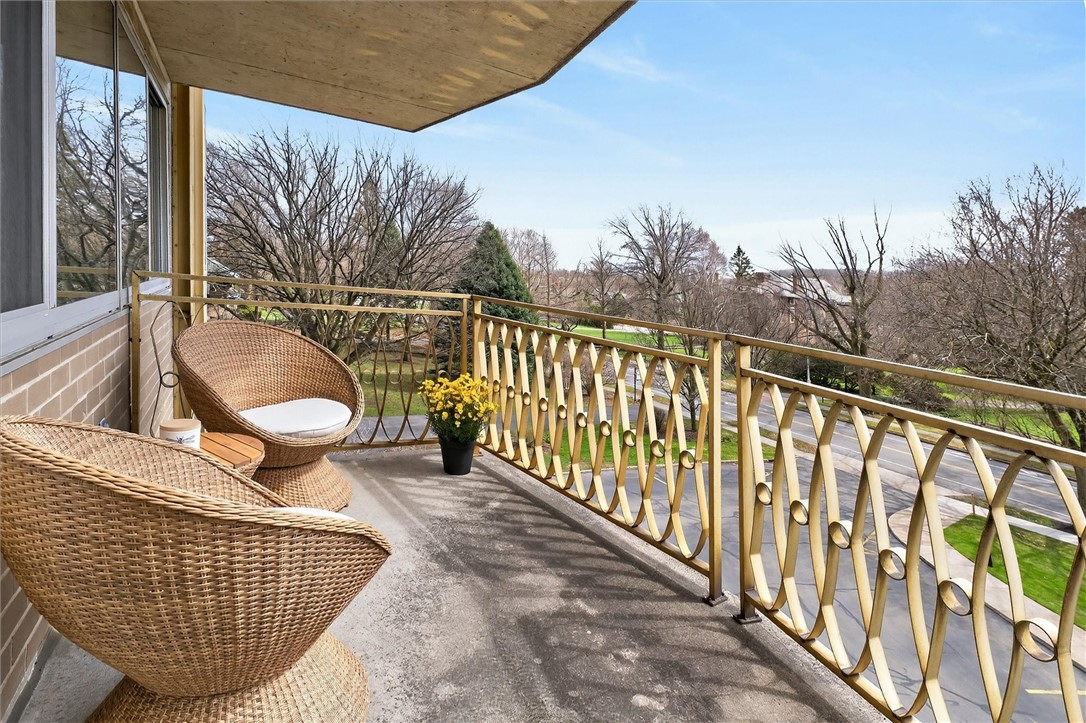 1400 East Avenue, Unit UN307 Rochester, NY 14610 - Photo 33 of 47 balcony with views of Historic East Ave