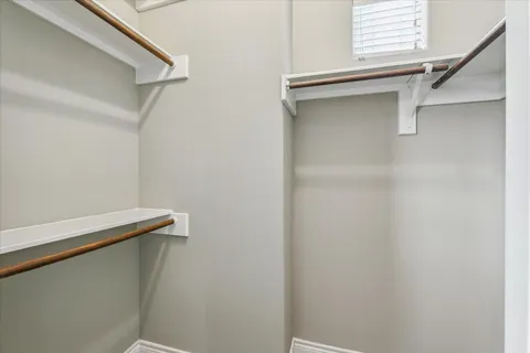 a view of a rack on the wall