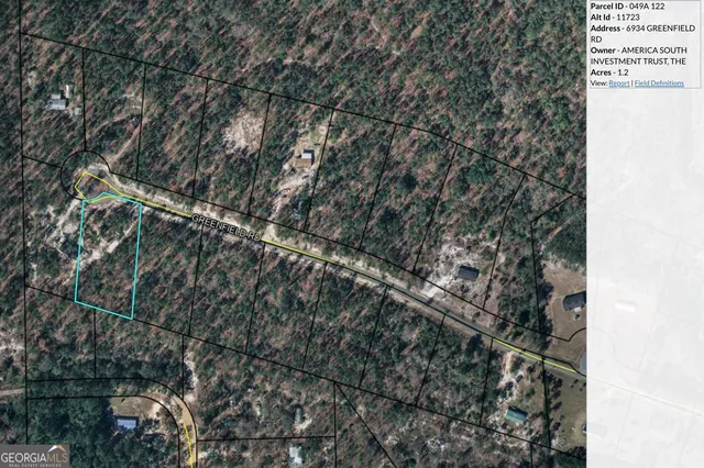 $34,500 | 6934 Greenfield Road, Blackshear, GA 31516