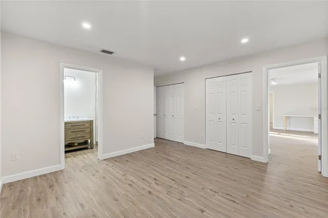 wooden floor in an empty room with wooden floor