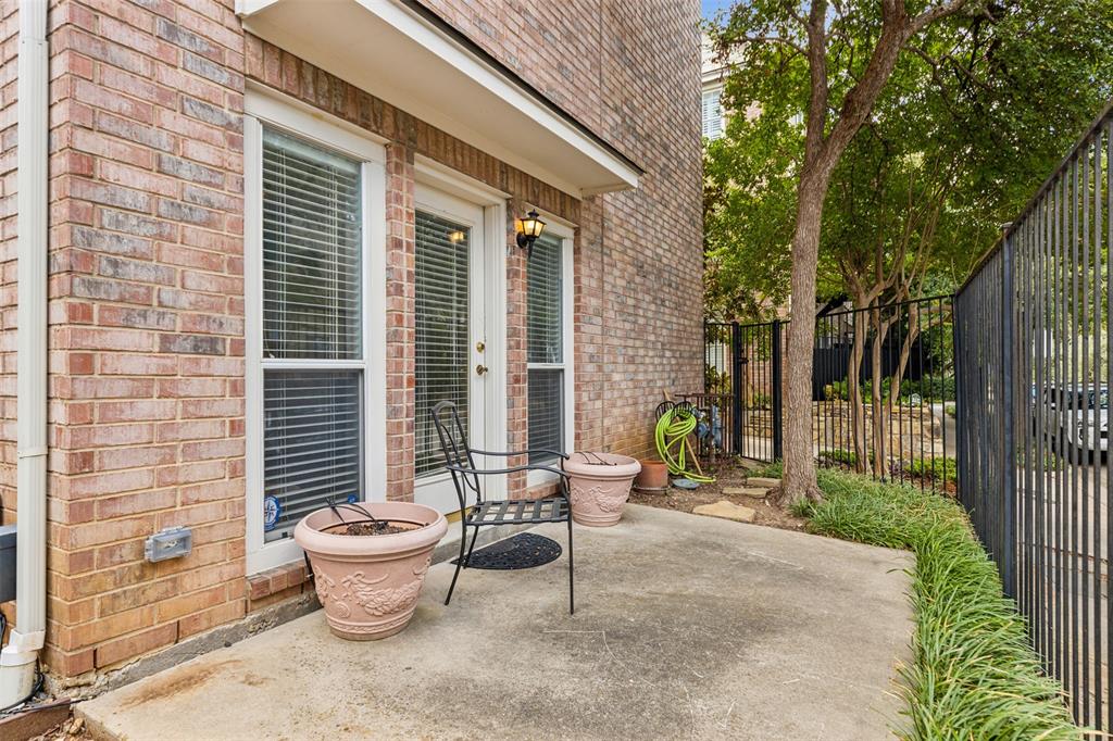 2704 Welborn Street, Unit H Dallas, TX 75219 - Photo 30 of 31 a view of outdoor space yard and patio