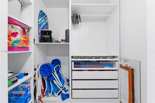 a view of storage and utility